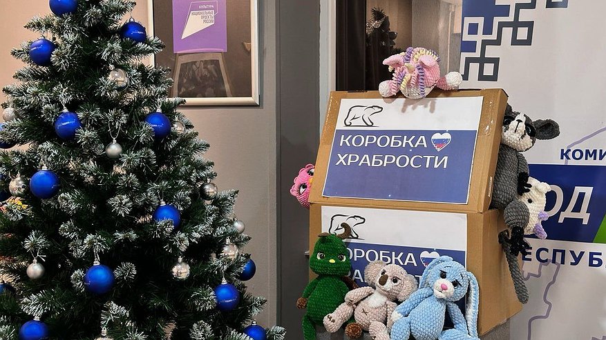 Главная картинка новости: Усинск подвёл итог акции «Коробка храбрости»