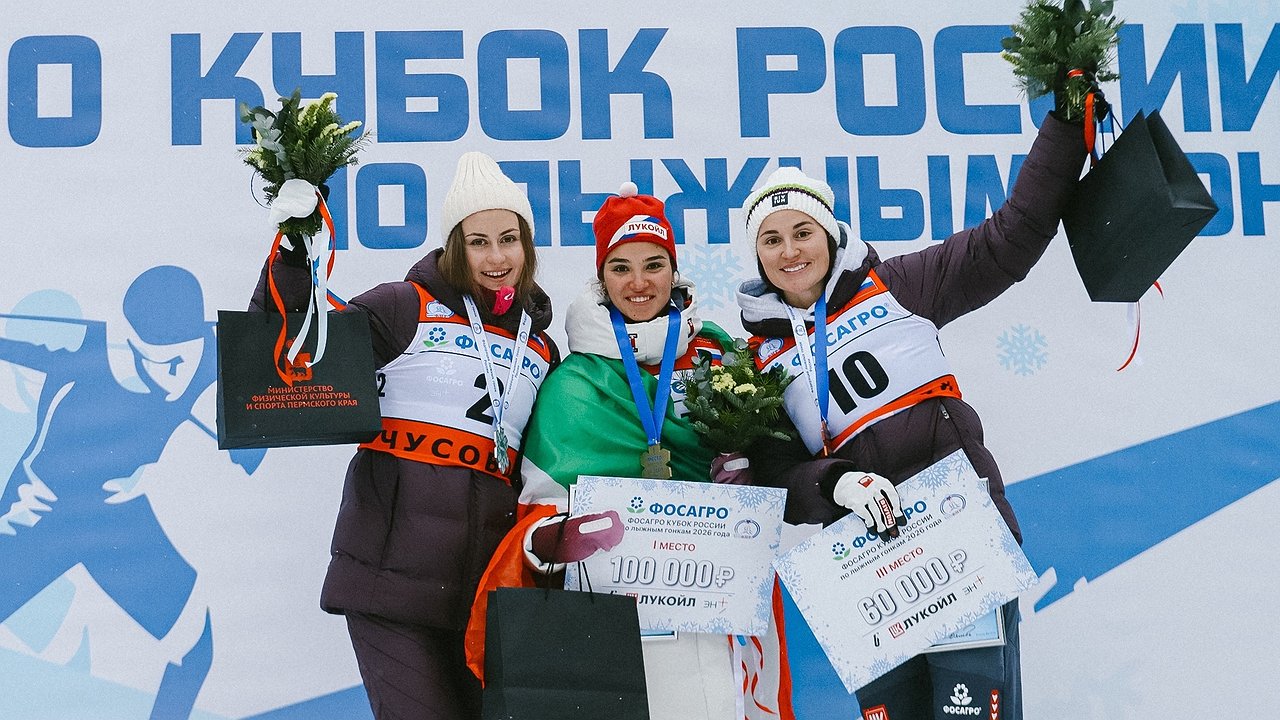 Главная картинка новости: Лыжница из Коми стала призером в спринте на Кубке России