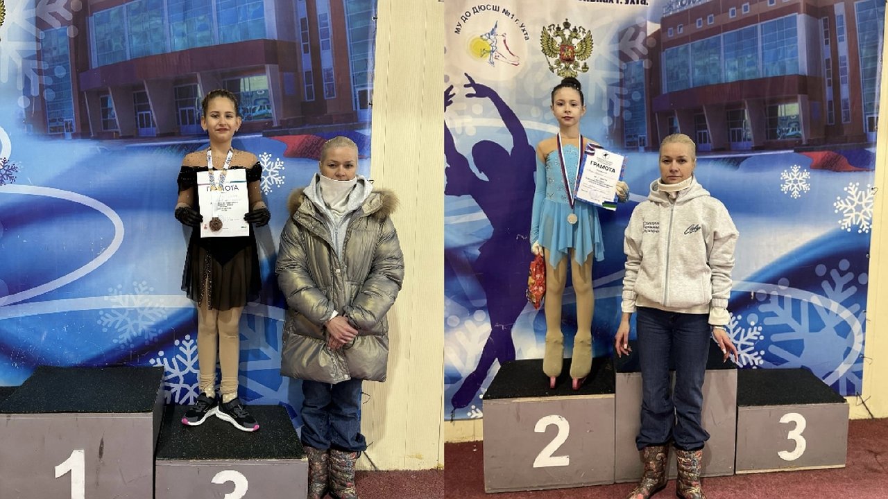 Главная картинка новости: Усинские фигуристы встали на республиканский пьедестал