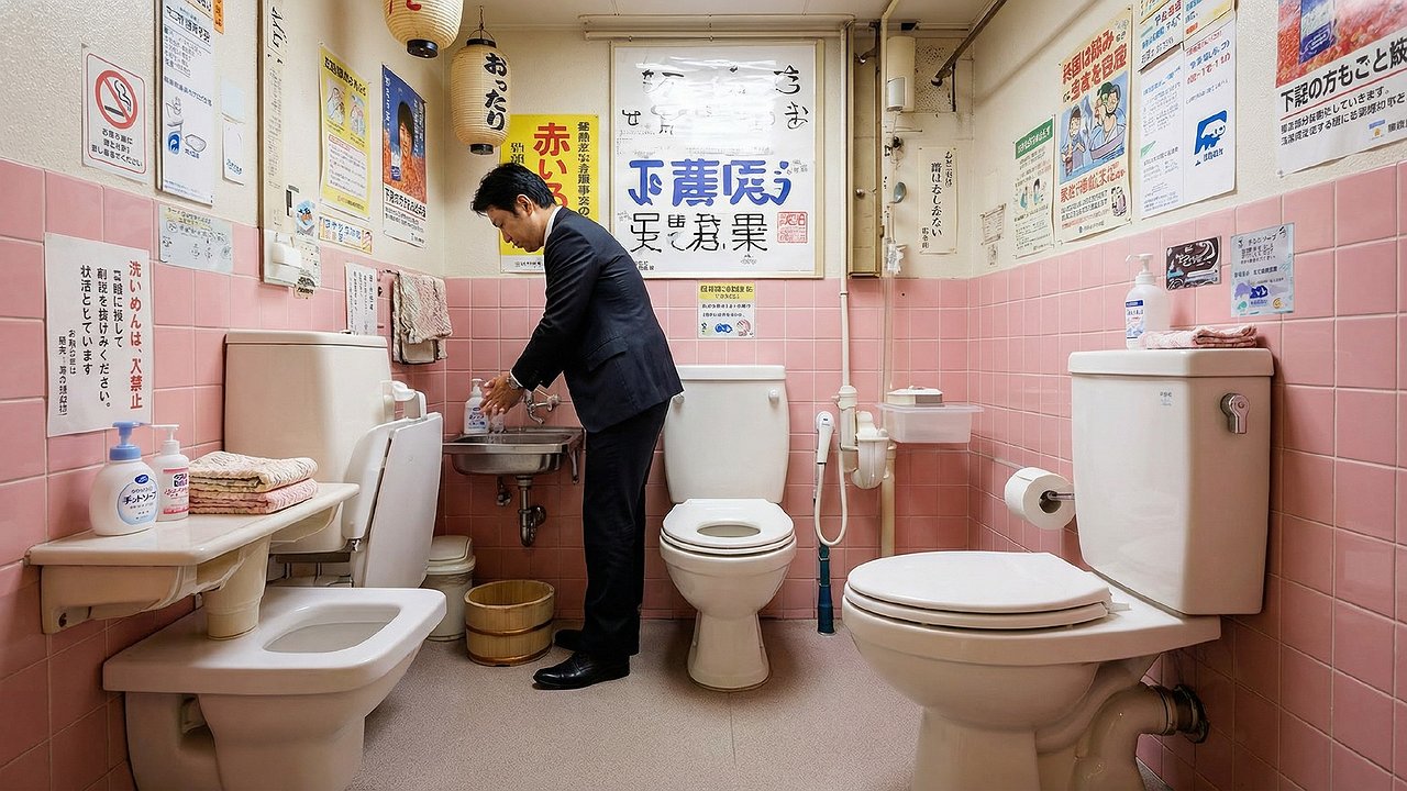 Главная картинка новости: Почему японцы садятся на унитаз лицом вперед: причина удивляет — но логика в этом есть