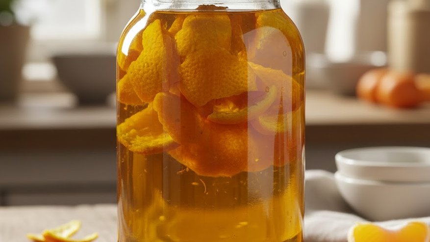 Главная картинка новости: Мандариновые корки заливаю растительным маслом — всю зиму не нарадуюсь своей хитрости: простой лайфхак