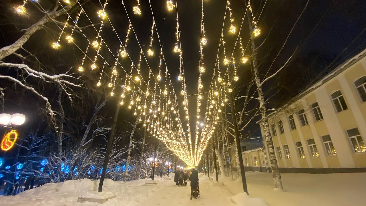 Главная картинка новости: Слабый снег и умеренные морозы ожидаются в Коми и Усинске 31 декабря