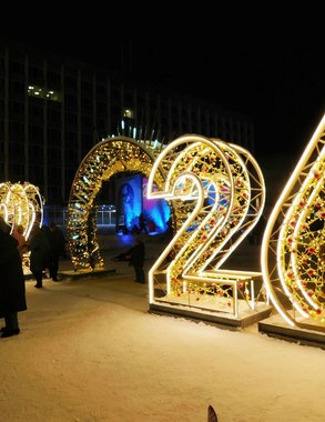 Первый день нового года Коми встретит небольшим снегом и морозом