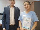 В Усинске благодарственным письмом отметили работу врача-стоматолога районной больницы