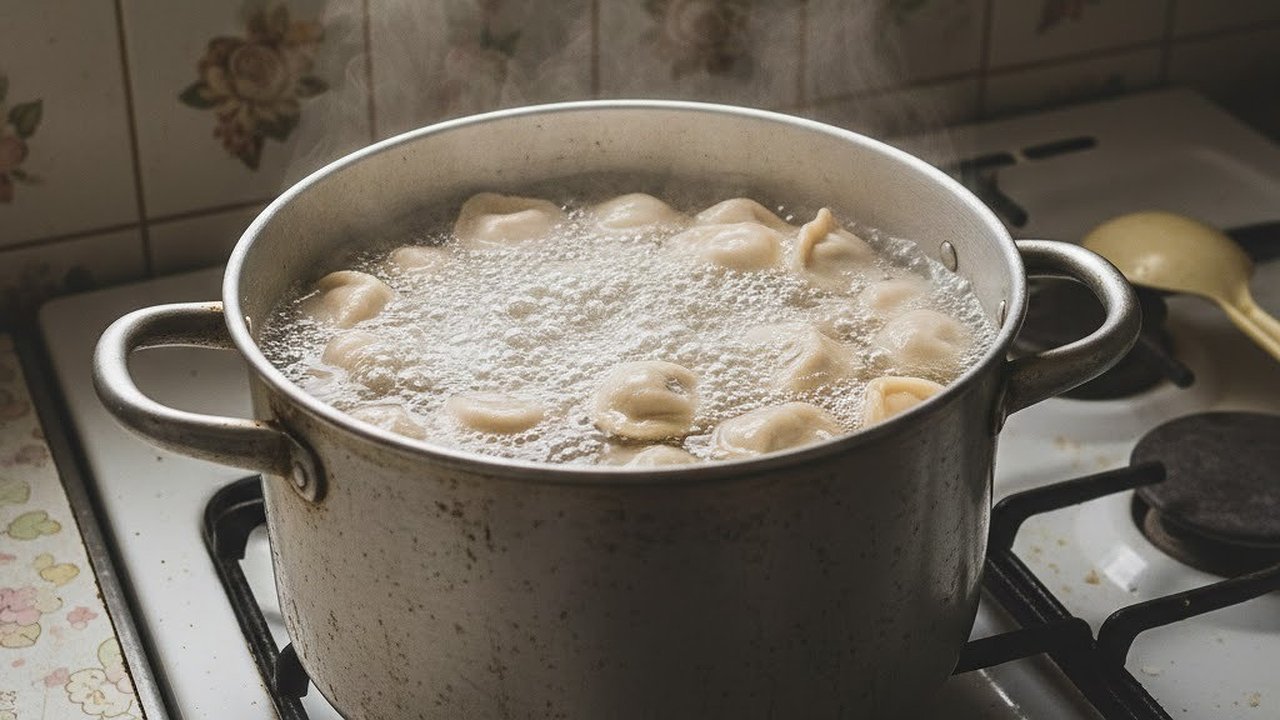 Главная картинка новости: Зачем в пельмени при варке нужно заливать стакан холодной воды — запомните раз и навсегда