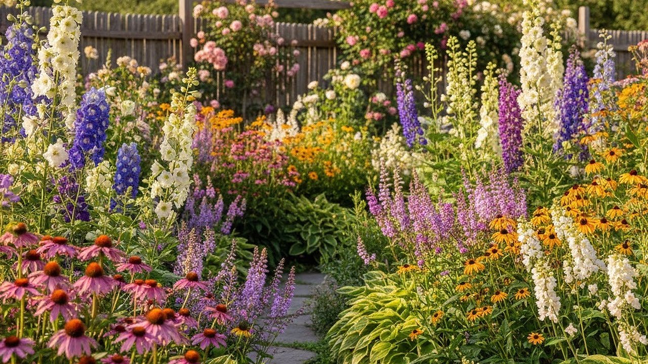 Главная картинка новости: Многолетники редкой красоты: цветут без ухода и украшают сад до самых морозов — смело сажайте в новом сезоне