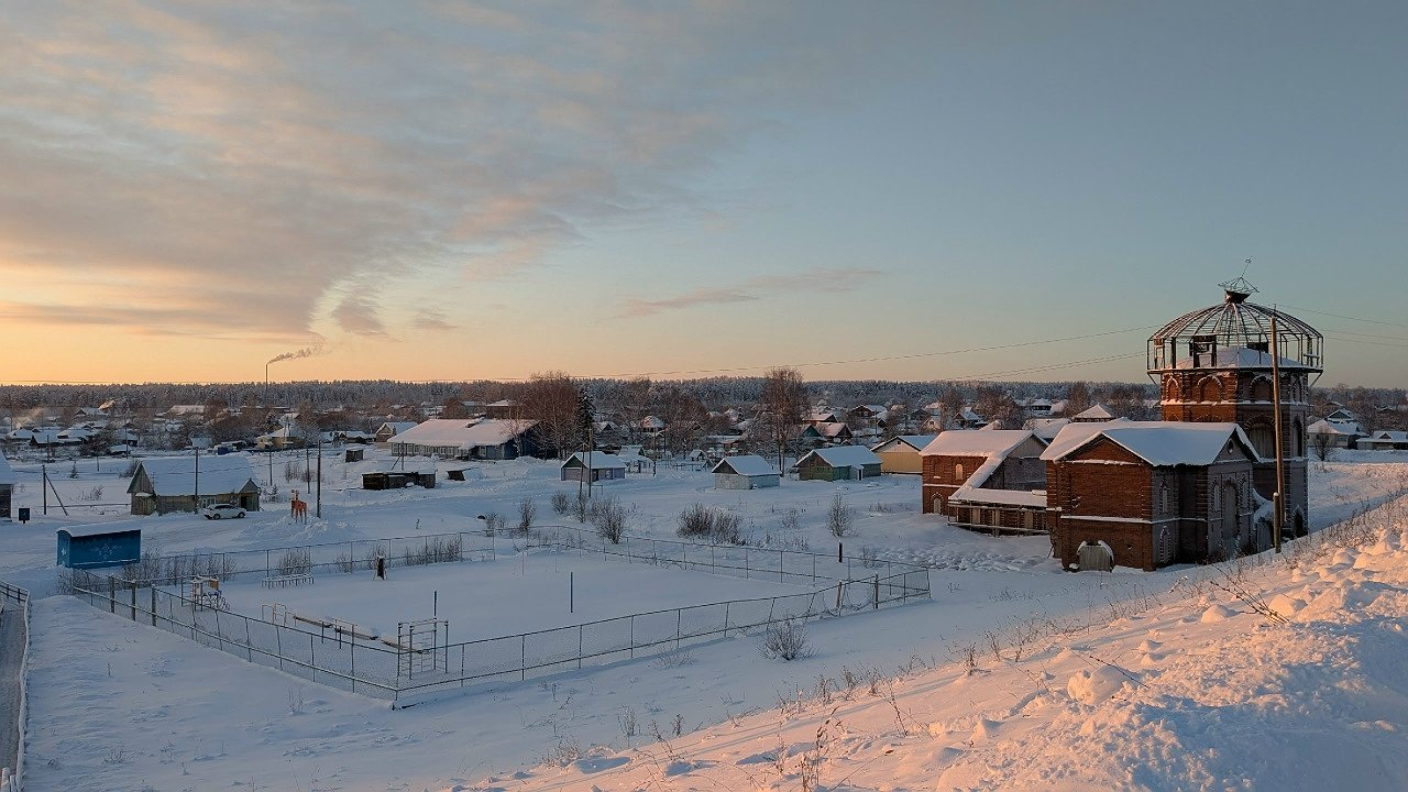 Главная картинка новости: 19 января в Коми установится мягкий температурный фон при снеге