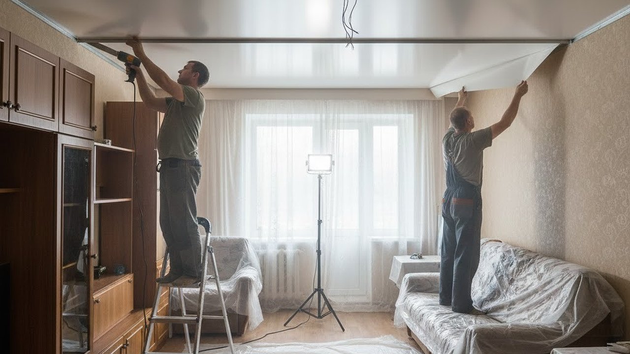 Главная картинка новости: Натяжные потолки уходят в далекое прошлое: показываю 4 современных замены для трендового ремонта