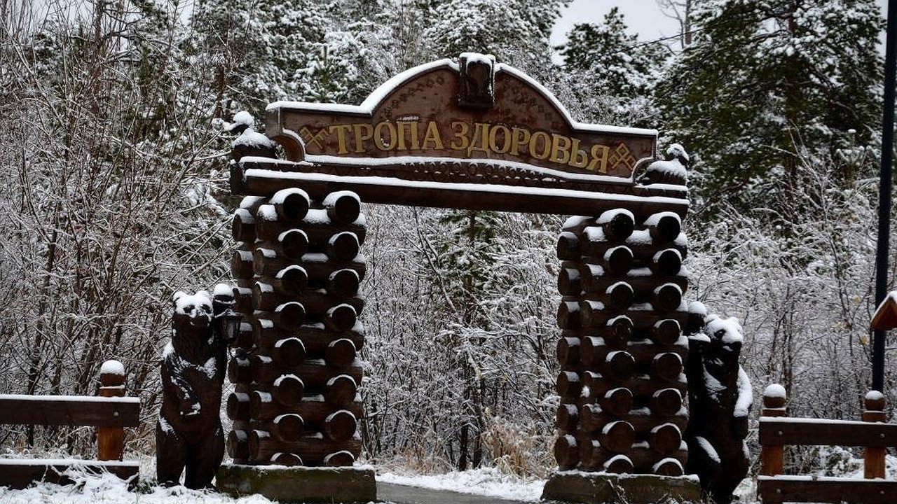 Главная картинка новости: В Усинске стартуют зимние прогулки по «Тропе здоровья»
