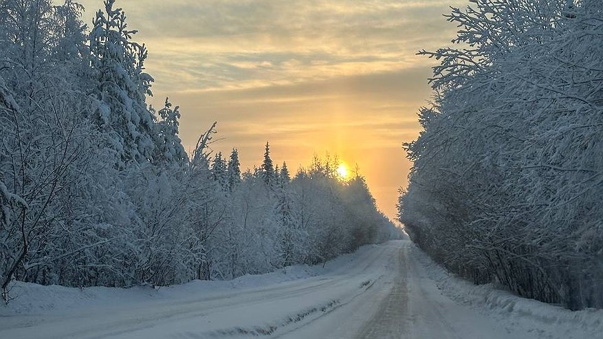 Главная картинка новости: 8 января в Коми сохранятся крепкие морозы