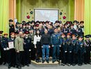 Руководство усинской полиции поздравило кадетов с 294-й годовщиной Российского кадетства