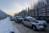 Миниатюра новости: В Коми произошло массовое ДТП с участием шести автомобилей