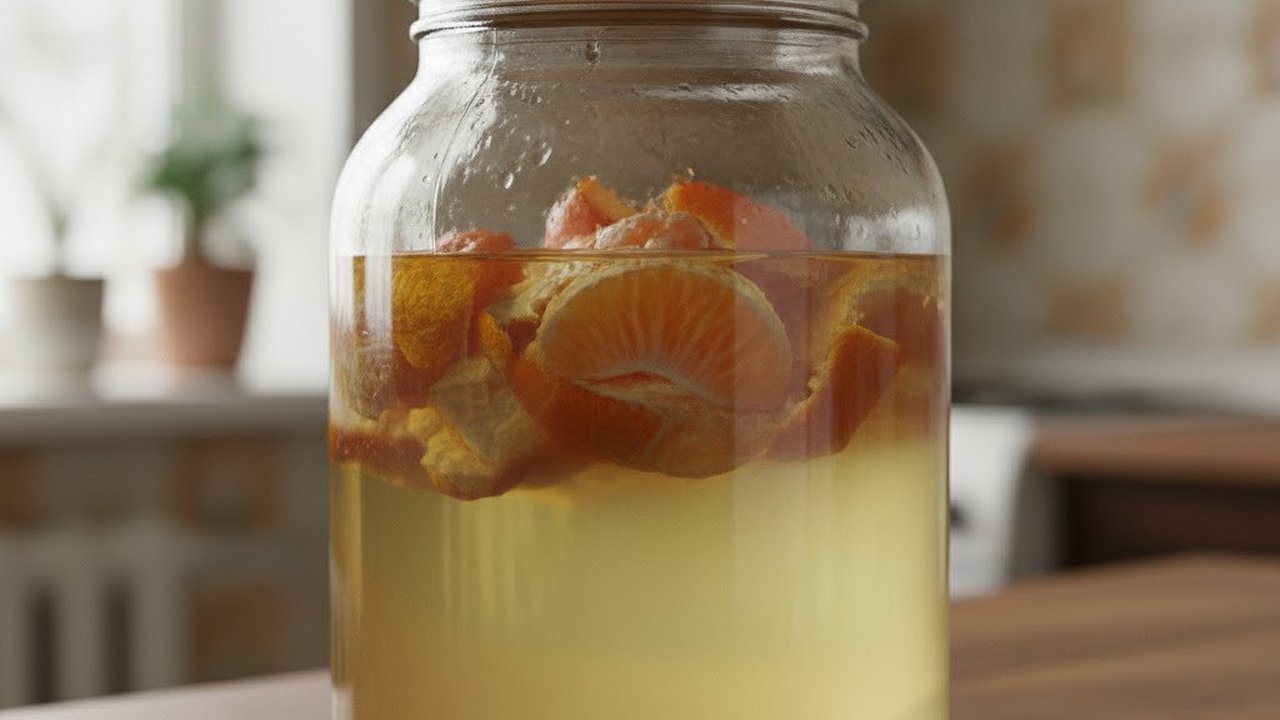 Главная картинка новости: Мандариновые корки заливаю уксусом - и целую зиму не нарадуюсь своей находчивости: шикарный лайфхак для хозяек