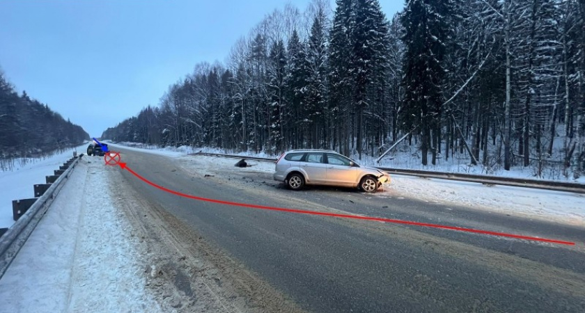 В одном из районов Коми в ДТП пострадал четырехлетний ребенок