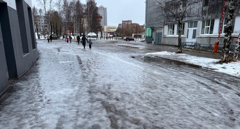 Фото к статье: Дождь и гололедица: погода в Коми 15 марта