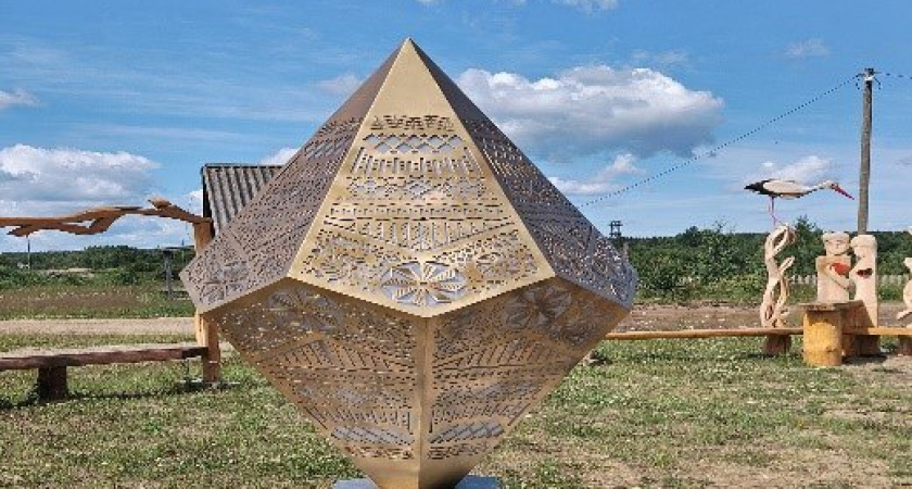 Новый арт-объект украсил этнопарк в Республике Коми