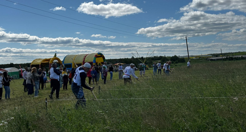 В Республике Коми прошел турнир "Звени, коса!"