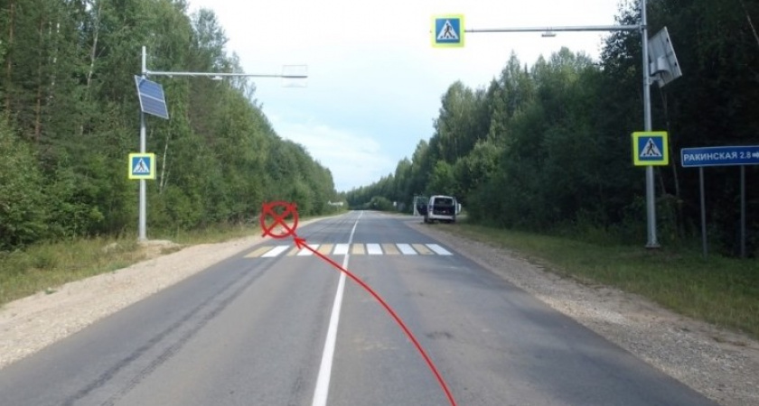 В Коми подросток перевернул автомобиль в кювет