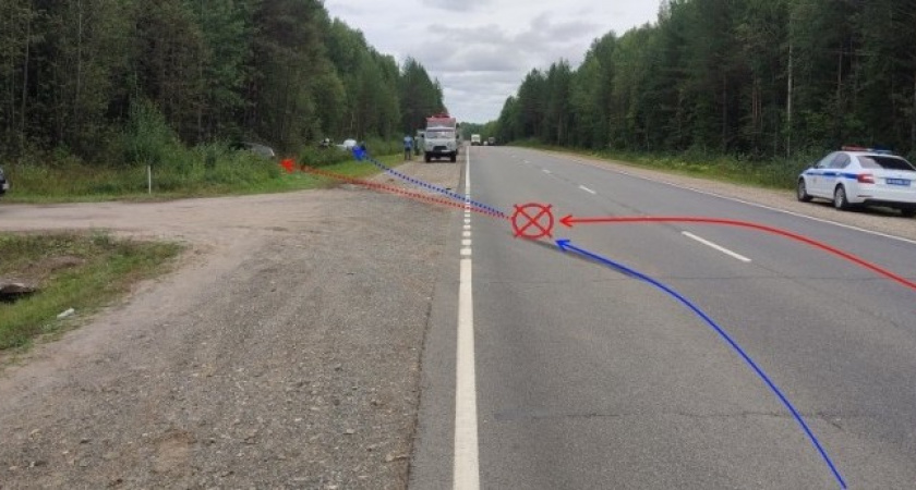 В Коми произошло ДТП с участием Ford и Lada