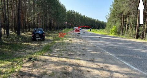 На трассе в Коми погиб мужчина